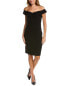 Фото #1 товара Trina Turk Vivacious Sheath Dress Women's Black 12