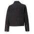 Puma Trp X Twill Full Zip Jacket Womens Black Casual Athletic Outerwear 53912901