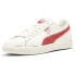 Фото #2 товара Puma Clyde Neverworn Iii Lace Up Mens White Sneakers Casual Shoes 39648901