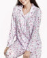 Фото #2 товара Пижама MOOD Pajamas женская с цветочным принтом и длинным рукавом