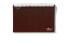 Фото #4 товара Durable 315111 - Blank tab index - PVC - Brown - Landscape - A5 - 0.3 mm