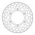 Фото #1 товара MOTO-MASTER Vintage Kawasaki 110820 Rear Brake Disc