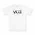 Men’s Short Sleeve T-Shirt Vans Drop V-B White