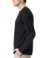 Фото #3 товара Рубашка мужская BASS OUTDOOR Henley с длинным рукавом-термостойким текстильнымверхом