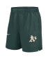 ფოტო #3 პროდუქტის Men's Green Oakland Athletics Woven Victory Performance Shorts