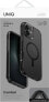 Uniq UNIQ etui Combat iPhone 16 Plus 6.7" Magclick Charging czarny/carbon black