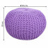 Pouffe Alexandra House Living Violet polystyrene 45 x 30 x 45 cm