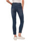 Фото #2 товара Women's Imitation-Pearl-Trim High-Rise Skinny Jeans