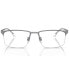 ფოტო #2 პროდუქტის Men's Pillow Eyeglasses, EA1143 57