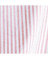 Women's Pink Stripe Sleeveless V-Neck Mini Beach Dress