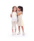 ფოტო #2 პროდუქტის Toddler, Child Girls Annie Love Cream Graphic Jersey Tunic Top