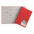Pagna 24205-01 - Signature folder - A4 - Red - 1 pockets - Business Card - 240 mm