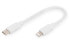 Фото #1 товара DIGITUS Lightning to USB-C data/charging cable, MFI-certified