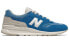 Фото #3 товара New Balance NB 997 低帮 跑步鞋 男女同款 白蓝色 / Кроссовки New Balance NB 997 CM997HBQ