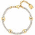 Desideri BEI078 sparkling gold-plated bracelet with zircons