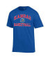 Фото #3 товара Men's Royal Kansas Jayhawks Basketball Icon T-shirt