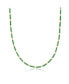 Фото #1 товара The Lovery malachite Bar Necklace