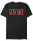 Фото #1 товара Scarface Men's Red Logo Short Sleeve T-Shirt