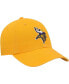 ფოტო #4 პროდუქტის Men's Gold Minnesota Vikings Clean Up Alternate Adjustable Hat