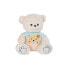 Teddy Bear DKD Home Decor T-shirt Polyester White Green Children's Bear