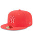 Фото #2 товара Men's Red New York Yankees 2023 Spring Color Basic 59FIFTY Fitted Hat