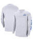 Фото #2 товара Men's White UCLA Bruins Heritage Max 90 Long Sleeve T-shirt
