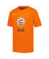 Big Boys and Girls Orange Connecticut Sun Essential Logo T-Shirt