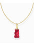 Фото #2 товара Thomas Sabo KE2209-414-10-L45 Gold-plated chain w. red Goldbears pendant