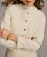 Фото #8 товара Women's Collarless Tweed Jacket