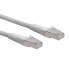 Фото #2 товара ROLINE S/FTP (PiMF) Patch Cord - Cat.6 - grey 0.5 m - 0.5 m - Cat6 - S/FTP (S-STP) - RJ-45 - RJ-45