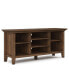 Фото #1 товара Redmond Solid Wood TV Media Stand with Open Shelves