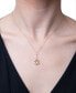 Фото #2 товара Macy's multi-Gemstone Teardrop 18" Pendant Necklace (1 ct. t.w.) in Sterling Silver