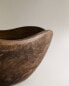 Large mango wood salad bowl