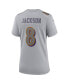 Women's Lamar Jackson Gray Baltimore Ravens Atmosphere Fashion Game Jersey