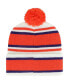 Фото #2 товара Youth Boys White Clemson Tigers Stripling Cuffed Knit Hat with Pom