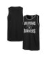 Фото #1 товара Men's Black Las Vegas Raiders Upload Franklin Tank Top