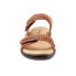 Фото #3 товара Trotters Romi Woven T2232-215 Womens Brown Wide Leather Strap Sandals Shoes 8.5