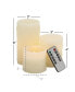 Фото #5 товара Traditional Flameless Candle, Set of 3