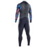 Фото #2 товара ION Seek Amp Semidry DL Long Sleeve Back Zip Neoprene Suit 6/5 mm