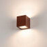 Фото #2 товара SLV Sitra Cube - Surfaced - Square - 2 bulb(s) - GX53 - IP44 - Rust colour