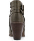 ფოტო #3 პროდუქტის Women's Wide Strap Boots