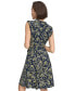 Фото #2 товара Women's Eloise Ruffle-Trim Sleeveless Wrap Dress