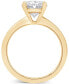 Certified Lab Grown Diamond Oval-Cut Solitaire Engagement Ring (3 ct. t.w.) in 14k Gold