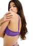 Фото #3 товара We Are We Wear lace plunge bra in purple