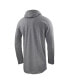 Фото #4 товара Men's Heather Gray Air Force Falcons Rivalry Pullover Long Sleeve Hoodie T-shirt