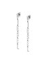 ფოტო #1 პროდუქტის Unisex Stainless Steel Drop Earrings, DX1488040