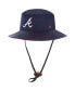 Фото #1 товара Men's '47 Navy Atlanta Braves Panama Pail Bucket Hat