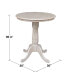 Фото #9 товара 30" Round Top Pedestal Table- 34.9"H