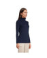 ფოტო #3 პროდუქტის Women's Supima Cotton Long Sleeve Turtleneck T-Shirt