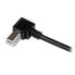 Фото #11 товара StarTech.com 1m USB 2.0 A to Right Angle B Cable - M/M - 1 m - USB A - USB B - USB 2.0 - Male/Male - Black